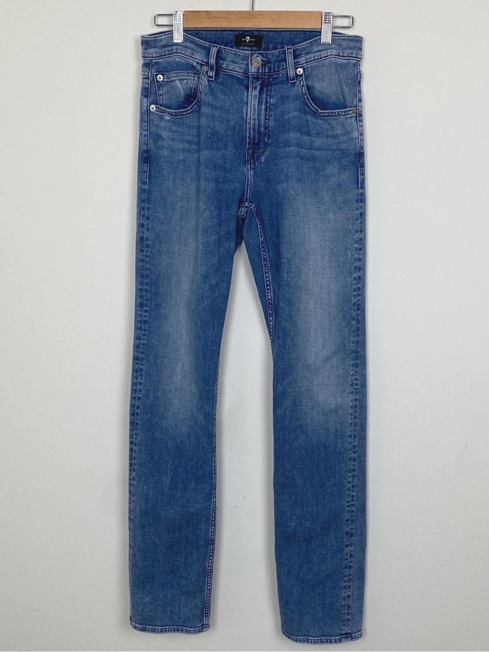 7 FOR ALL MANKIND  the straight jeans Sz 30x33
